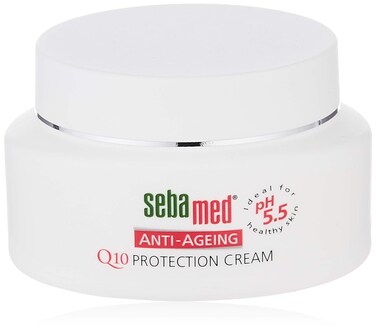 New Sebamed Anti Aging Q10 Protection Cream 50 ml. , PH 5.5 for sensitive skin ,28 days to visibly less wrinkles ,...