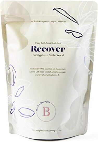 The Bathologist Sleep Lavender &amp; Fresh Mint Bath Soak &ndash; Mineral Sea Salt Blend for Relaxation &amp; Skincare, Moisturizing Foot &amp; Body Soak (Eucalyptus)