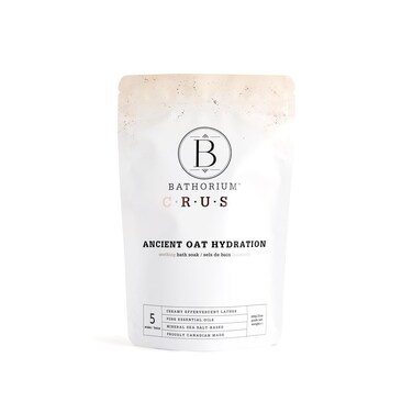 Ancient Oat Hydration Crush 21 oz: Luxurious Mineral Sea Salt Soak for Relaxation, Hydration, and Sleep - Skin-Soothing Colloidal Oats and Light Floral Fragrance, 5+ Soaks