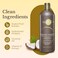 Anti Dandruff,Vegan, and Natural Hydrating Shampoo for Dry, Itchy Scalp, and Damaged Hair with Coconut Oil &amp; Vitamin E, 250ml