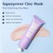 Blume Superpower Clay Mask - Detoxifying Pore Mask to Help Balance Complexion - Clarifying Facial Mask with Bentonite &amp; Kaolin Clay to Help Tone &amp; Firm Skin (75g)