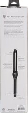 Relaxus Beauty Viva Curl Pro 32mm Clipless Curling Wand, 100% Ceramic Barrel, Includes Heat Protective Glove, Midnight