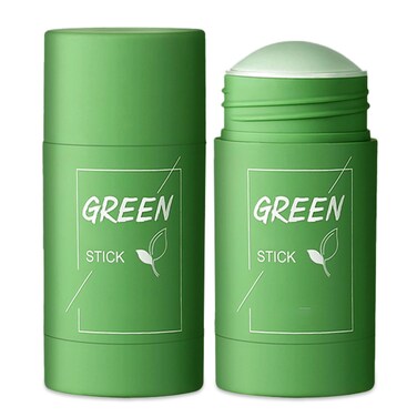 Green Tea Clay Stick for Women: Blackhead Remover Mask With Green Tea Extract, Green Tea Mask Stick for Deep Pore Cleansing (2)