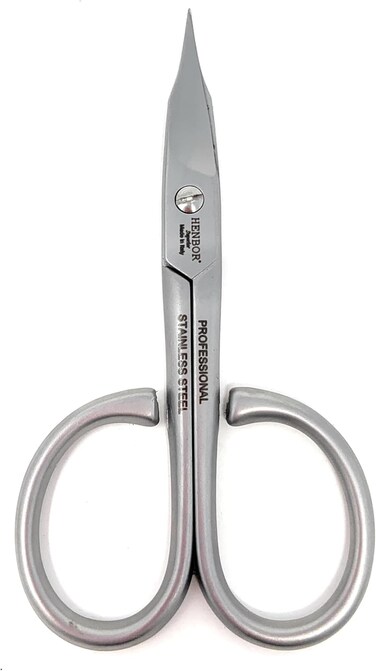Professional Nail And Cuticle Cutter Scissors Luxury Stainless Steel Manicure Tools Handmade in Italy