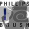 Phillips Brush Light Touch 6 Sapphire Blue Hair Brush and Phillips Brush Light Touch 6 Purse sized Sapphire Blue combo pack by Phillips Brush