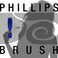 Phillips Brush Light Touch 6 Sapphire Blue Hair Brush and Phillips Brush Light Touch 6 Purse sized Sapphire Blue combo pack by Phillips Brush