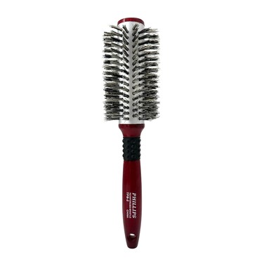 Phillips Brush Thermal Ceramic 2.5 Inch Round Hair Brush, 100% Pure Boar Bristles &amp; Ergonomic Beech Wood Handle &ndash; Ceramic Barrel Brush Head for Styling &amp; Volumizing All Hair Types, TPB-2