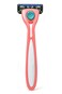 Preserve Shave 5 Five Blade Refillable Razor, Made from Recycled Materials, Coral Pink