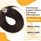 Dark Brown Micro Link Hair Extensions Human Hair Micro Loop Human Hair Extensions 0.5g/s 50g Bead in Hair Extensions Human Hair Micro Bead Hair Extensions 18 Inch #2