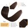 Dark Brown Micro Link Hair Extensions Human Hair Micro Loop Human Hair Extensions 0.5g/s 50g Bead in Hair Extensions Human Hair Micro Bead Hair Extensions 18 Inch #2