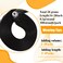 Micro Link Hair Extensions Human Hair Remy Virgin Micro Ring Human Hair Extension 0.5g/Strand 50g Natural Microloop Extensions 100Strands (14 Inch, #1 Jet Black)