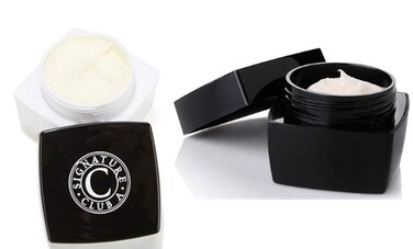Signature Club A By Adrienne Double Hyaluronic 1000 an Ounce of Gold Volumizing Day Cream with SPF 30+ 1 Oz. &amp; Rapid Transport C Infused Night Creme 1.7oz Bundle Full Sizes
