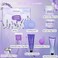 Spa Gifts for Women, Lavender Bath Spa Set for Relaxation &amp; Stress Relief, Relaxing Spa Gift Baskets for Women - Home Spa Kit for Women