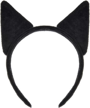 Merroyal Blue Cat Ears Headband Boy Girls Halloween Accessory Cat Costume
