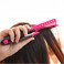 DIY Salon Hair Brush Combs Hairdressing Styling Hair Straightener V Shaped Straight Comb (Pink)