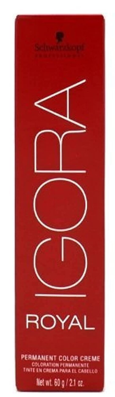 Schwarzkopf Professional Igora Royal Permanent Hair Color, 4-88, Medium Brown Red Extra, 60 Gram