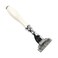 Parker &ndash; Deluxe Mach 3 Razor with Triple Blades for Close Shave &ndash; Premium White Resin Handle with Chrome Trim
