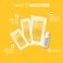 Nad's Natural Hair Removal Kit - 6 Face Strips, 20 Body Strips, 6 Bikini Strips + Post-Wax Oil for All Skin Types