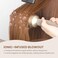 AIMIKE Round Brush, Nano Thermal Ceramic &amp; Ionic Tech Hair Brush, Round Barrel Brush with Boar Bristles for Blow Drying, Styling, Curling, Add Volume &amp; Shine (2.9 inch, Barrel 1.7 inch) + 4 Clips