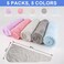 5 Pack Microfiber Hair Towel, Hair Towel Wrap for Women, 5 Colors Hair Turban Towel, Hair Drying Towels, Hair Plopping Towel Curly, Head Towels Wrap, Hair Wraps for Women Wet Hair Anti Frizz