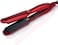 MBHAIR Ceramic Crimper Iron for Fluffy Hairstyle Curling Iron, Corrugation Crimper Hair Irons, Anti Static Ceramic Hair Crimping Iron Adjust Temperature (Red)