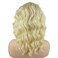 Hair Curly Short 14inch Dark Root Light Blonde Ombre Heavy Density Realistic Synthetic Lace Front Wigs