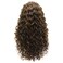 Hair Curly Long 26inch Brown and Honey Blonde Mix Soft Synthetic Lace Front Wigs