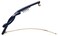 France Luxe Double Knot Tige Boule Barrette - Nacro Ocean