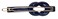 France Luxe Double Knot Tige Boule Barrette - Nacro Ocean