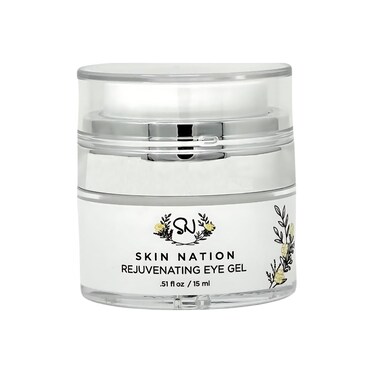 Revitalizing Under Eye Gel, Under Eye Brightener with Plant Based Actives that Boosts Collagen, Eye Cream for Dark Circles Diminishes Fine Lines and Creates Firm Radiant Skin, Eye Cream Anti Aging