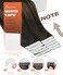 Sunny Hair Extensions Tape in Human Hair Extensions Dark Brown 18 Inch Hair Tape ins Extensions Dark Brown Ombre Medium Brown Balayage Real Human Hair Extensions Brown Hair for Women 20pcs 50g