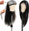STUDIO LIMITED Canvas Block Head DIY Wig Making Starter Kit 12pcs, Long Neck (12"), Mannequin Head Wig Display and Stand for Styling (23'' Set)