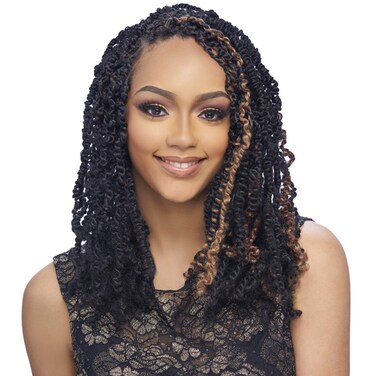 MULTI PACK DEALS! Harlem125 Synthetic Hair Braids Kima Spring Twist 8" (5-PACK, 1B)