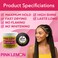 PINK LEMON Braiding Gel (15 oz) - Maximum Hold, No Flaking, Long Lasting Hold, High Shine. For Micro, Inter, Dread, Faux, Loc, Twist, Braid, Edge.