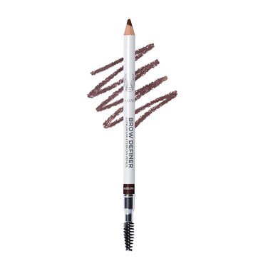 True + Luscious Brow Definer Pencil - Pomade &amp; Powder Combo With Organic Castor Oil - Fills, Shapes Eyebrows - Waterproof - Auburn for Red/Mahogany Hair