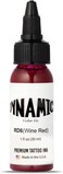 Dynamic Color Co Wine Red Tattoo Ink (1oz Bottle): Vibrant, Sterilized, Vegan &amp; USA-Made Since 1990 &ndash; Trusted by Artists Worldwide