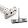 Rex Supply Company, Ambassador Adjustable 100% Stainless Steel Double Edge Safety Razor - Made in the USA