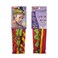 Red by Kiss Wide Silky Headwrap 7" Extra Wide Turban Headbands 3 PACK (Pink Leopard, Aztec, Tie Dye)