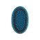 RED Premium Boar Bristles Brush Pocket Wave Brush with Case Bow Wow 360 Wave Brush for Men Medium Hard Curved Brush (Blue)