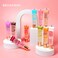 Ruby Kisses Broadway Vita-Lip Clear Lip Gloss (10 Pack), Hydrating &amp; Soothing Formula with Vitamin, High-Shine Non-Sticky Lip Balm with Mint, Rosehip, Coconut, Mango, Argan, Honey, Shea, Cherry, Peach