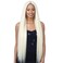 Organique Mastermix STRAIGHT 30" - Shake-N-Go Synthetic Bundle Weave (1Pack, 1B OFF BLACK)