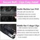 Kinky Curly Clip in Hair Extensions Human Hair 14 Inch 3C 4A Kinky Curly Hair Extensions Clip Ins for Black Women Double Weft Real Brazilian Remy Human Hair 7 Pcs with 24 Clips,Natural Black