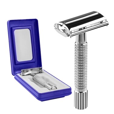 Double Edge Safety Razor for Unisex, Safety Razo, Women Men's Razor with a Delicate Box, Fits All Double Edge Razor holder