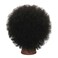 Real 100% Human Hair Kinky Curly Mannequin Head with Table Clamp Stand for Hairdresser Practice Braiding Styling Manikin Cosmetology Doll Training Head Bleaching Dyeing Curling Updos