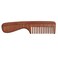 Pure Neem Comb with Handle for Thick Hair - Wide Tooth