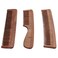 Neem Wood Combs Set of 3, Includes Wide Tooth, Fine Tooth, Wide Tooth with Handle - ULTRA SAVER PACK