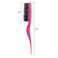 Frienda 2 Pieces Boar Bristle Brush Comb Hair Teasing Brush for Women Men Salon Boar Nylon Bristle Beauty Styling Backcombing Tool(Fuchsia and Black)