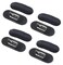 10 Pcs Black Sponge Bump Up Hair Clip Volume Padding Bun Updo Magic Head Insert Hair Barrettes Maker Tool Hairpins Hair Accessories