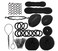 1Set Hair Tie Donut Ring Ropes Hairpins Pin Barrette Rubber Band Bun Insert Bump Up Maker Clip Comb Braid Ponytail Holder Twist Hairband Chignon Pads DIY Hair Style Styling Braiding Tool