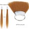 Hair Swatches for Testing Color, Light Brown Tone Level 6, Real Natural Remy Human Hair, 30 Strands per Pack, 8 Inches